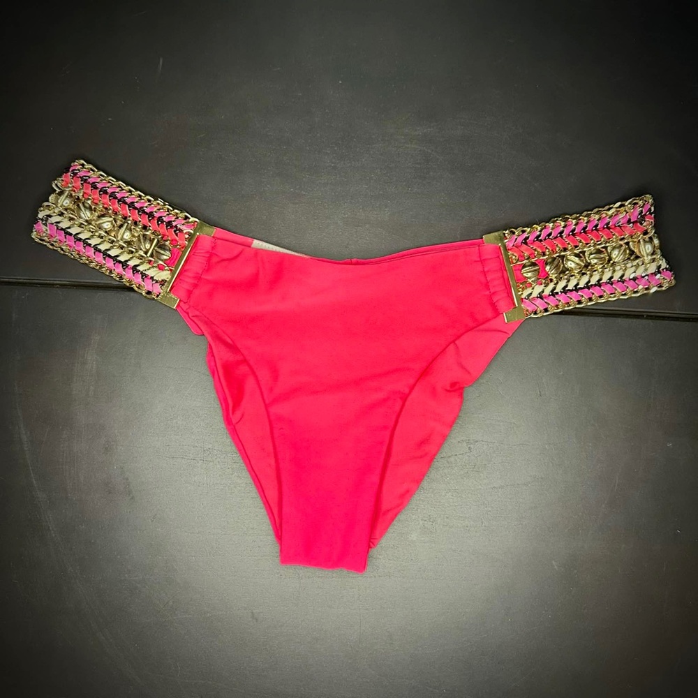 Beach Bunny “Belize Beauty” Bikini Bottoms Pink